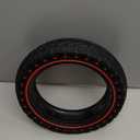 BANGTING 2PCS Upgrade 50/75-6.1 Electric Scooter Solid Tires, 8.5x2.0 Tires Tubeless for Gotrax GXL V2/XR/APEX, 8 1/2 x2 Tire Replacement for Hiboy S2, Xiaomi 3 Lite/3/Pro 2/1s/M365 (Red (No tools))