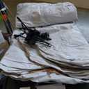 YITAHOME FullXL Size Air Mattress with Headboard and Pump, 18in Blow Up Mattress with Carry Bag, and Travel, Brown