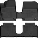 Auxko All Weather Floor Mats for Hyundai IONIQ 5 2026 2025 Movable Console Model TPE Liners All Season Accessories Guard Odorless Anti-Slip Floor Liners for Hyundai IONIQ 5