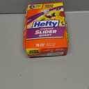 Hefty Slider Kitchen Storage Bags, Quart Size, 78 Count