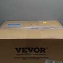 VEVOR Push Lawn Sweeper, 21inch Leaf & Grass Collector, Heavy Duty Thickened Steel Durable to Use with Large Capacity 3.5 cu. ft. Mesh Collection Hopper Bag, 2 Spinning Brushes