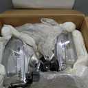 Headlights Parking Lights Compatible with 2000-2004 Toyota Tundra White Head Lights Lamp Replacement for TO2530135 TO2531135