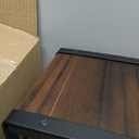 Rustic Wood Countertop Wine Rack 6 Bottles No Need Assembly Brown
