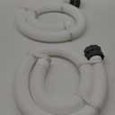 2 Pcs Pool Hoses for Above Ground Pools 1 1/2 Inch Diameter 59" Long Pool Pump Hose Replacement Filter Pump Hose Accessories 2 Pcs