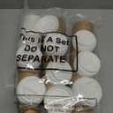 100 Set Winter Paper Cups with Lids Winter Disposable Hot Cold Coffee Cups for Holiday Party Supplies(Brown,12oz,Snowflake)