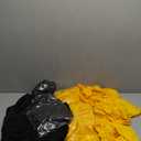 Oudain 12 Pcs Halloween Folding Chair Covers Orange Black Universal Spandex Chair Slipcovers Washable Removable Stretch Chair Protector Covers for Halloween Party Decoration