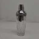 Godinger Dublin Cocktail Shaker, Martini Shaker, 17oz (Silver)