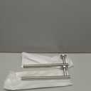 TocTen Bath Towel Bar - Thicken SUS304 Stainless Steel Bathroom Towel Holder, Towel Rod for Bathroom Heavy Duty Wall Mounted Towel Rack Hanger (24IN, Brushed Nickel)