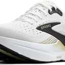 Brooks Mens Ghost Max 3 Neutral Running & Walking Shoe (9, Bright White/Tea/Black)