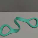 Figure 8 Resistance Band, Arm Back Shoulder Exercise Elastic Rope Stretch Fitness Band, Foot, Leg, Hand Stretcher, Arm Exerciser for Yoga Pilates Stretching Physical Therapy, Home Gym Workout (Green)