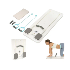 Fitvids - 5 in 1 Multi Purpose Pilates Reformer Board Set and Core Trainer - White