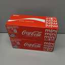2 x Coca-Cola Soda Soft Drink Fridge Pack Mini Cans, 7.5 fl oz, 10 Pack (EXP 05/25/26)