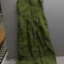 PRETTYGARDEN Women's Smocked Maxi Dresses 2025 Summer Beach Sundress Casual Spaghetti Strap Swing A Line Long Flowy Dress