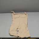 SHAPELLX Women's Shapewear Bodysuits Tummy Control Butt Lifter Body Shaper Strapless Seamless Mid Thigh Jumpsuit Tops (3X-Large-4X-Large, A1-beige-pull on)
