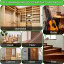 2 x Wood Furniture Repair Kit, 24 Colors Wood Filler & Scratch Remover for Scratches, Cracks, Dings on Tables, Cabinets, Hardwood Floors(Gray Series)