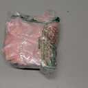 QIANF 20 Pcs Pink Small Organza Bags 4X6 inch for Wedding Favors with Drawstring, Mini Mesh Gift Bags Jewelry Pouch for Candy Bridal Shower Party Favor Baby Shower Christmas