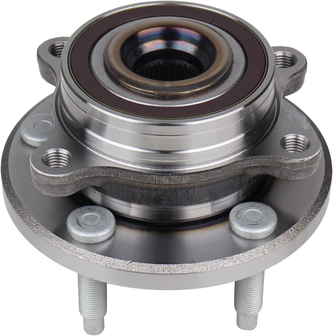 KUSATEC 513275 Front/Rear Wheel Hub & Bearing Assembly Compatible with Ford Edge 2011-2014/Flex 2009-2018/Taurus 2010-2019, Lincoln MKS 2009-2016/MKT 2010-2019/MKX 2011-2015, 5 Lugs w/ABS
