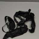 Waterproof Dog Boots for Dogs, Dog Paw Protectors Dog Suspender Boots Anti-Slip Pet Shoes for Outdoor Walking, Reflective Stay-On,Dirt-Proof Comfortable Booties (Black, S)