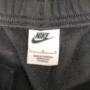 Nike Men's Club Open Hem Brushed Fleece Pants (Medium, Black)