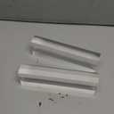 Yousoontic 2 Pcs Clear Acrylic Blocks for Display Blank Name Plate Block Cube Display Stand for Wedding Props Photography Scrapbooking Crafts (2.5 x 8 x 1.125 Inch)