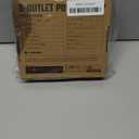 10Ft Extension Cord with Multiple Outlets, Flat Plug Surge Protector Power Strip 10 Ft Long Cord, 8 Outlets & 4 USB Ports (2 USB C), Desk Charging Station for Home Office, College Dorm Room Essentials (White)