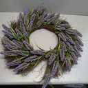 Ashland 22" Lavender Heather Wreath, Spring Floral for Crafting and Home Decor