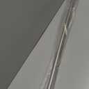 BRIOFOX Industrial Shower Curtain Rod - Rustproof Non-Slip Long Tension Shower Rod 54-90 Inch 304 Stainless Steel Tension Curtain Rod, Brushed Nickel