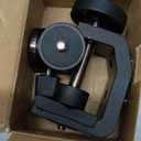 UTEBIT Super Clamp Mount with Mini Ball Head Mount, 1/4 Screw Hot Shoe Mount Adapter Camera Clamp Mount for Desk, Bicycle Gopro Clamp Mount Compatible for DJI Action 2/Insta360, Black (30mm)