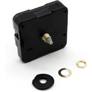 1pc Clock Mechanism Replacement, 13mm/0.51 Inch Shaft Length Wall Clock Mechanism, Quartz Clock Movement, DIY Silent Movement Mechanism Replacement (Thread: 0.21"/5.5mm)