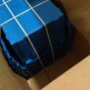 Storage and Packing Plastic Tote Crate Attached Lid Flip Top, 27"x16.9"x12.5", Storage Bins With Lids, Plastic Stackable Organization Crates For Home, Closet Space Saving,