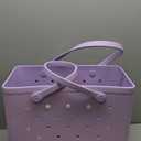 BOGG BAG Original Tote Durable, Washable, Tip-proof Beach, Pool, Boat, Work, Sports, Purple