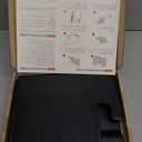 YONZEE 2-in-1 Car Steering Wheel Desk Tray & Car Seat Gap Filler Organizer  Foldable Carbon Fiber Look Table for Laptop, Eating Food, Writing  Universal Fit for Most Vehicles (Black)