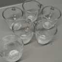 D.M DESIGNMASTER [6 PACK,12 OZ - Premium Glass Coffee Mugs with Handle. Transparent Tea Glasses for Hot/Cold Beverages, Perfect Design for Americano, Cappuccino, Tea and Beverage.