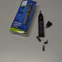 Norelco Philips Nose Trimmer 3000, for Nose, Ears Eyebrows, NT3600/62 (Latest Version)