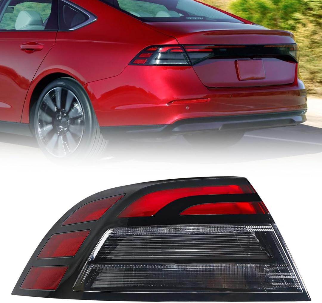 Huray Left LED Tail Light for Honda Accord 2023-2025 Driver Side