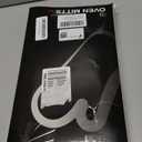 KEGOUU Oven Mitts and Pot Holders 6pcs Set, Kitchen Oven Glove High Heat Resistant 500 Degree Extra Long Oven Mitts and Potholder with Non-Slip Silicone Surface for Cooking (Black)