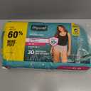 Depend Fresh Protection Adult Diapers, Incontinence Underwear for Women, Disposable, Maximum, Medium, Blush, 30 Count
