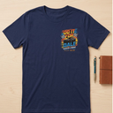 Do it For Dale Female T-shirt Navy Size Medium