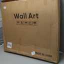 3D Wood Textured Large Neutral Abstract Wall Art, Modern Beige Brown Geometric Paintings Artwork for Walls-Minimalist Wooden Wall Art Decor for Living Room Hallway Dining Room Bedroom Office Aesthetic