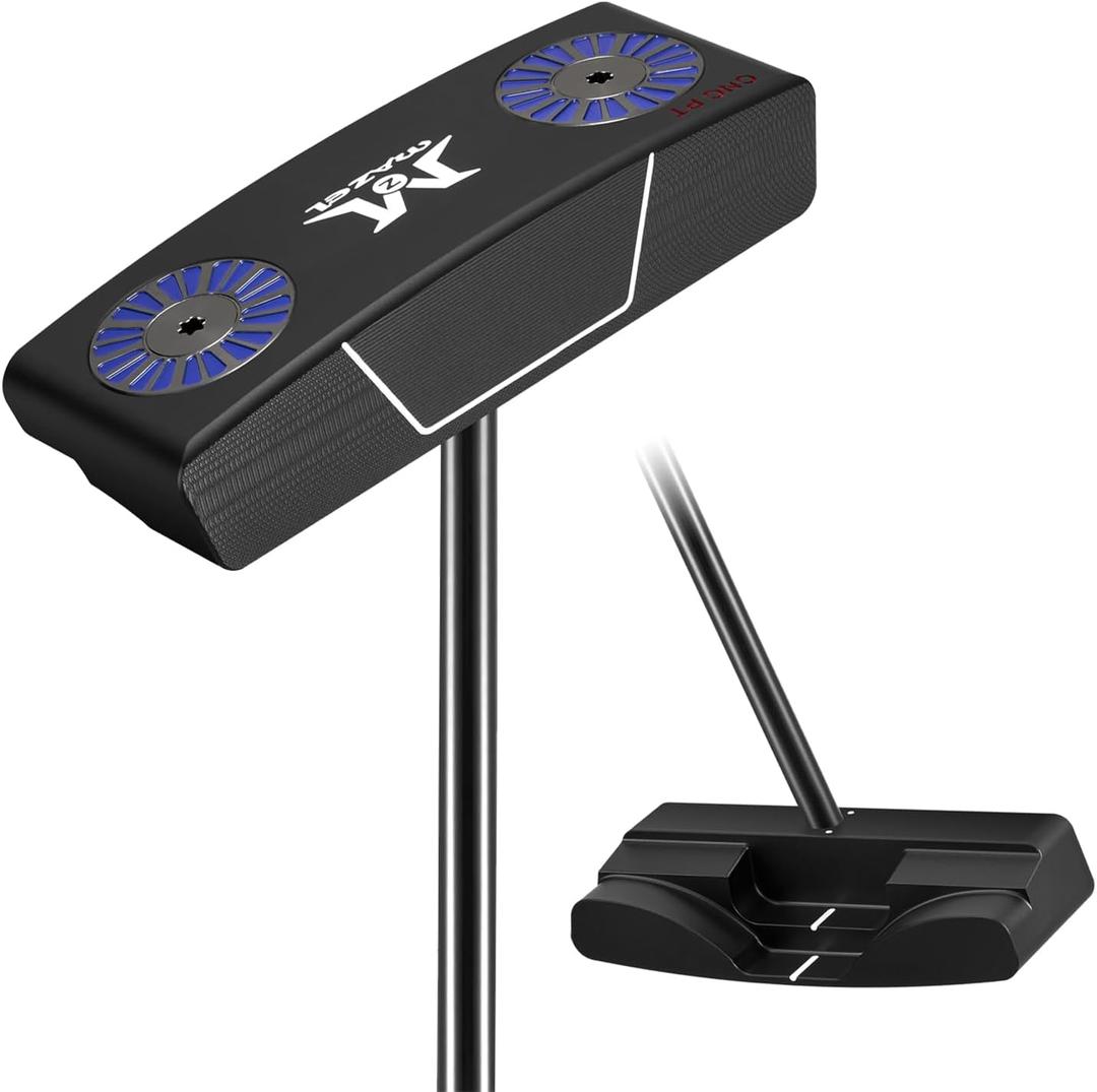 MAZEL Stand Up Golf Putter with Graphite Shaft for Men & Women,Ultra Low Center of Gravity,More Stable for Accurate Aim,34 Inch, Standard
