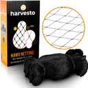 Heavy Duty Bird Netting for Chicken Coops & Runs | Tree & Garden Netting Mesh 1-1/2" | Keep Hawks, Birds & Predators Away | Bird Netting for Blueberry Bushes, Vegetables & Fruit (25' x 50)