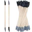 2 x 50 Pcs Sanding Sticks, Double End Matchsticks Sanding Twigs, Fine Detailing Sanding Tools for Tight Spaces Plastic Models Wood, 120/280 Grit 5.4 x 0.2 Inch