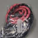 COOYOO 2 Pack Dog Leash 6 FT Heavy Duty - Comfortable Padded Handle - Reflective Dog Leash for Medium Large Dogs with Collapsible Pet Bowl Set 1-Black+Pink