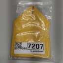 HOMOTEK 2 Pack Tissue Box Cover, Square PU Leather Tissue Holder, Decorative Facial Tissue Cube Paper Organizer Dispenser for Bathroom, Night Stands, Desk, Car 5X5X5'' - Woven Waffle, Mango Yellow