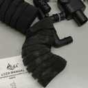 AQQA Electric Sponge Filter for Aquarium – Quiet USB Powered Breeding & Shrimp Filter with Bio Ceramic Media, Adjustable Air Intake & 360° Rotatable Outflow (M for 15-55 Gal)