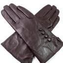 The Leather Emporium Women's Gloves Fur Lined Winter Warm