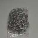 DAJAVE 100 Pack S Hooks for Hanging, 2.5 Inch Heavy Duty S Hook with Plastic Caps, Stainless Steel Small S Hanging Hangers Hooks for Kitchen Pans, Pots, Cups, Clothes, Bags