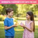 Gocozer 28 Pack Valentines Day Gifts for Kids Classroom, Mochi Squishy Valentines Cards Boxes for Kids, Squishies Valentines Animals Exchange Gifts for School Class Party Favor