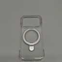 TORRAS Ostand Ultra Slim for iPhone 17 Pro Case Clear 6.3'', [Never Yellow] Magnetic Stand [Fit for MagSafe], Frameless with Thin Minimalist Case for iPhone 17 Pro, Hard PC Protection