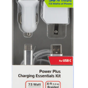 ZGear Power Plus Charging Essentials 3 Pc Kit 7.5Watt 4Ft